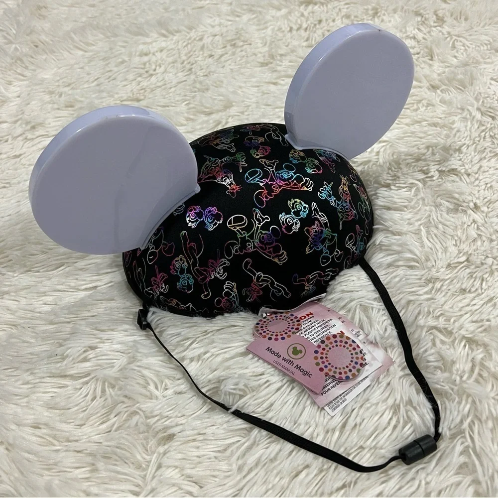Disney Park Made With Magic Light Up Mouse Ears Hats NWT